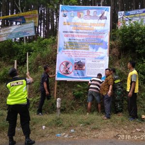 Himbauan Masyarakat Ngrayun Agar Tidak Menerbangkan Balon Udara