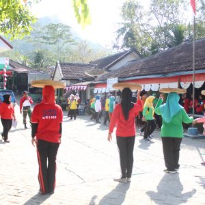 Kegiatan HUT RI di Kecamatan Ngrayun