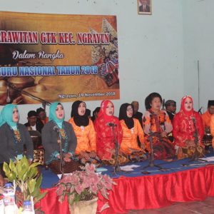 Lomba Karawitan GTK Kecamatan Ngrayun