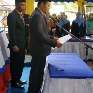 Pelantikan dan Pengambilan Sumpah Perangkat Desa Cepoko