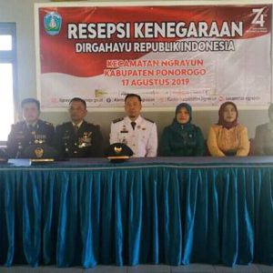 Resepsi Kenegaraan HUT Kemerdekaan Republik Indonesia Ke 74 Tahun 2019