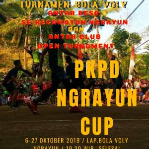 Turnamen Bola Voly Ngrayun Cup
