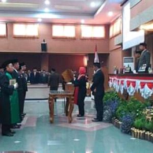 Pelantikan Pimpinan DPRD Kabupaten Ponorogo