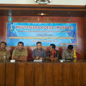 Musyawarah Desa Selur