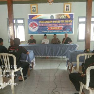 Pertemuan Rutin FKPSB Kecamatan Ngrayun