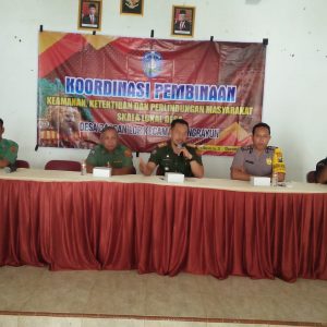 Koordinasi Pembinaan Keamanan, Ketertiban dan Perlindungan Masyarakat Skala Lokal Desa