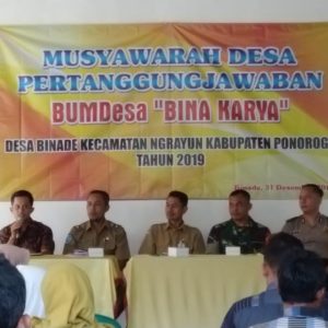 Musyawarah Desa, Desa Binade