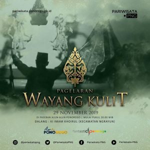Pagelaran wayang Kulit Akhir Bulan