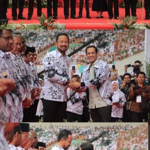 Penghargaan Sebagai Bupati Yang Peduli Terhadap Guru