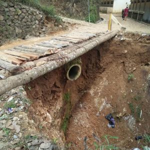 Talud Desa Baosan kidul Kecamatan Ngrayun