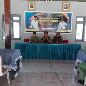 Sosialisasi dan Bimtek data kemiskinan Kecamatan Ngrayun