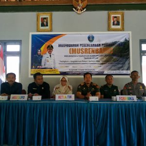 Musrenbang Kec Ngrayun 2020 utk penyusunan RKPD Tahun 2021.
