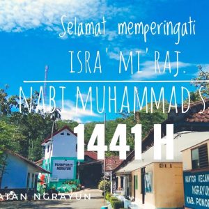 Isro Mi’raj Nabi Muhammad SAW 1441 H
