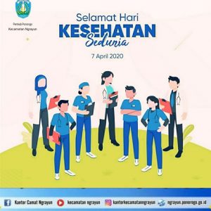 Hari Kesehatan Sedunia, 7 April 2020
