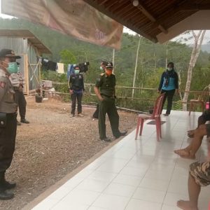 Monitoring Ruang isolasi kelompok di desa-desa