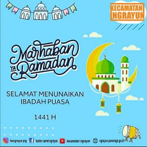 Selamat Menunaikan Ibadah Puasa 1441 H
