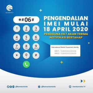 notifikasi status IMEI
