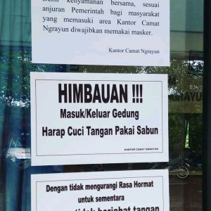 Himbauan Kantor Camat Ngrayun