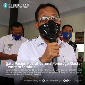 Info covid-19 di Kabupaten Ponorogo