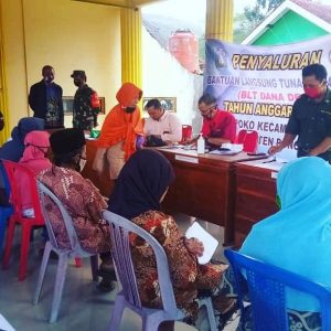 Monitoring Penyaluran BLT-DD Tahap II di 11 Desa se – Kecamatan Ngrayun