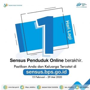 SP Online Berakhir Satu Hari Lagi