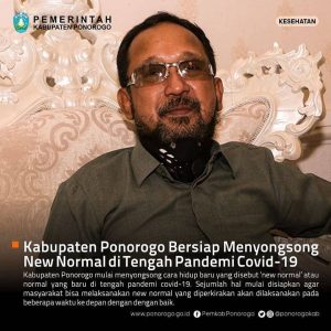 Penerapan New Normal di Kabupaten Ponorogo