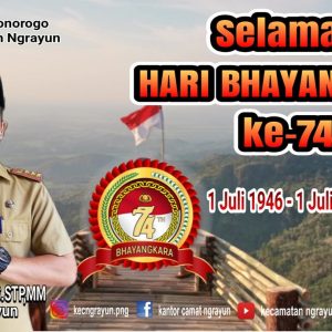Selamat Hari Bhayangkara ke 74