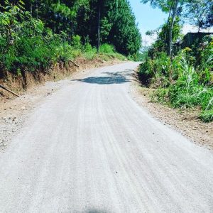 Pengaspalan jalan jalur cepoko Karanganyar
