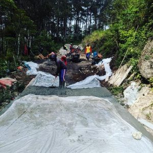 Pembangunan Peningkatan Jalan Desa Cepoko Kecamatan Ngrayun