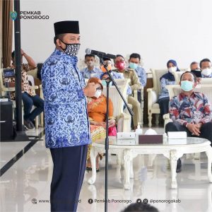 Berakhirnya masa bakti Bupati dan Wakil Bupati Ponorogo periode 2016-2021