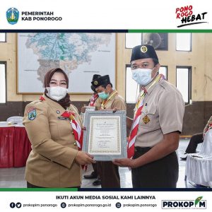 Pembukaan Muscab Kwarcab Ponorogo Oleh Bupati Sugiri Sancoko