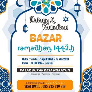 BAZAR RAMADHAN DESA NGRAYUN