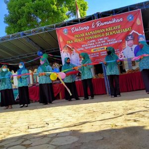 Pasar Bazar Ramadhan Desa Baosan Lor Kecamatan Ngrayun