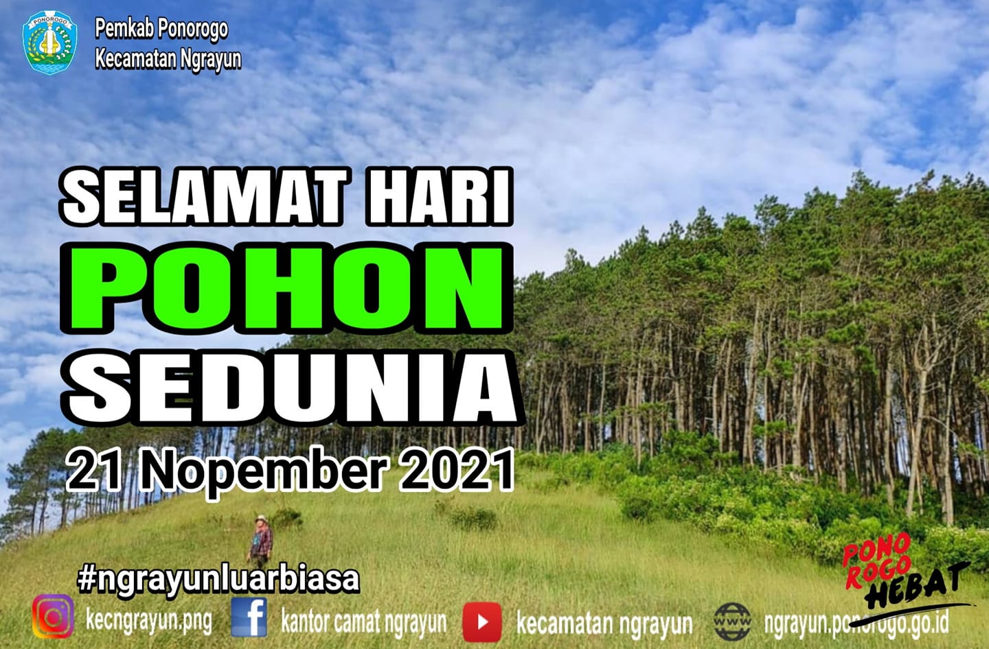 Selamat Hari Pohon Sedunia