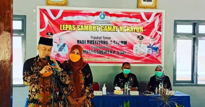 Lepas Sambut Camat Ngrayun