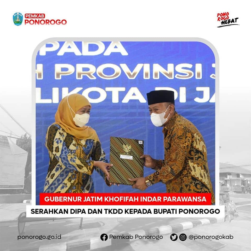 Penyerahan Daftar isianDIPA dan TKDD