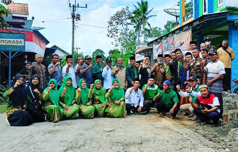 Peletakan Batu Pertama Gapura Kampung NU