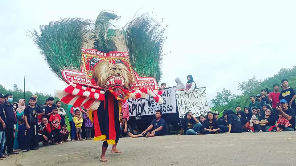 Pentas Reyog Sebagai Protes Klaim Malaysia