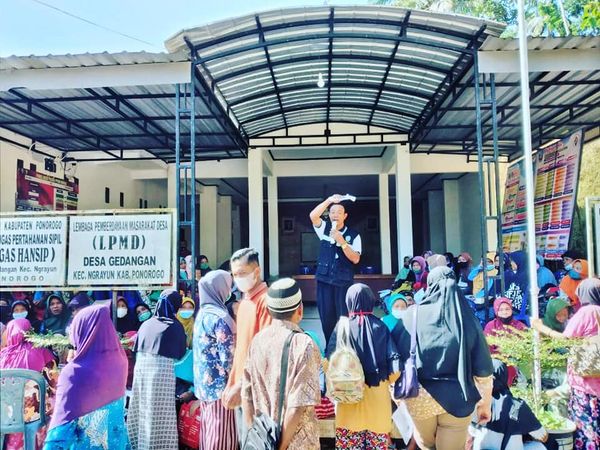 Monitoring Penyaluran BLT Minyak Goreng