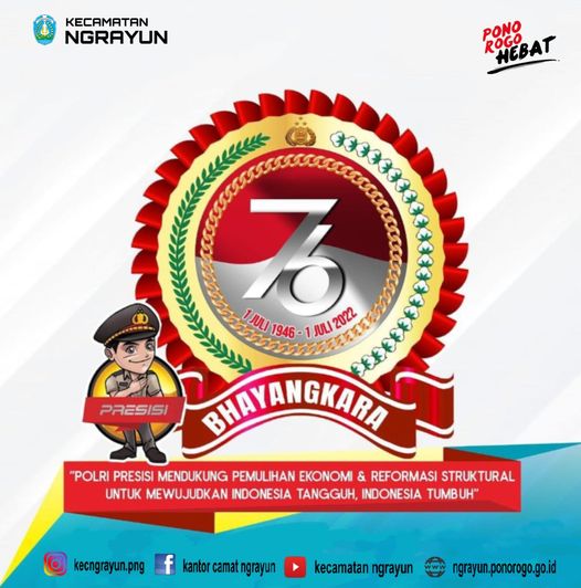 Dirgahayu Bhayangkara ke-76
