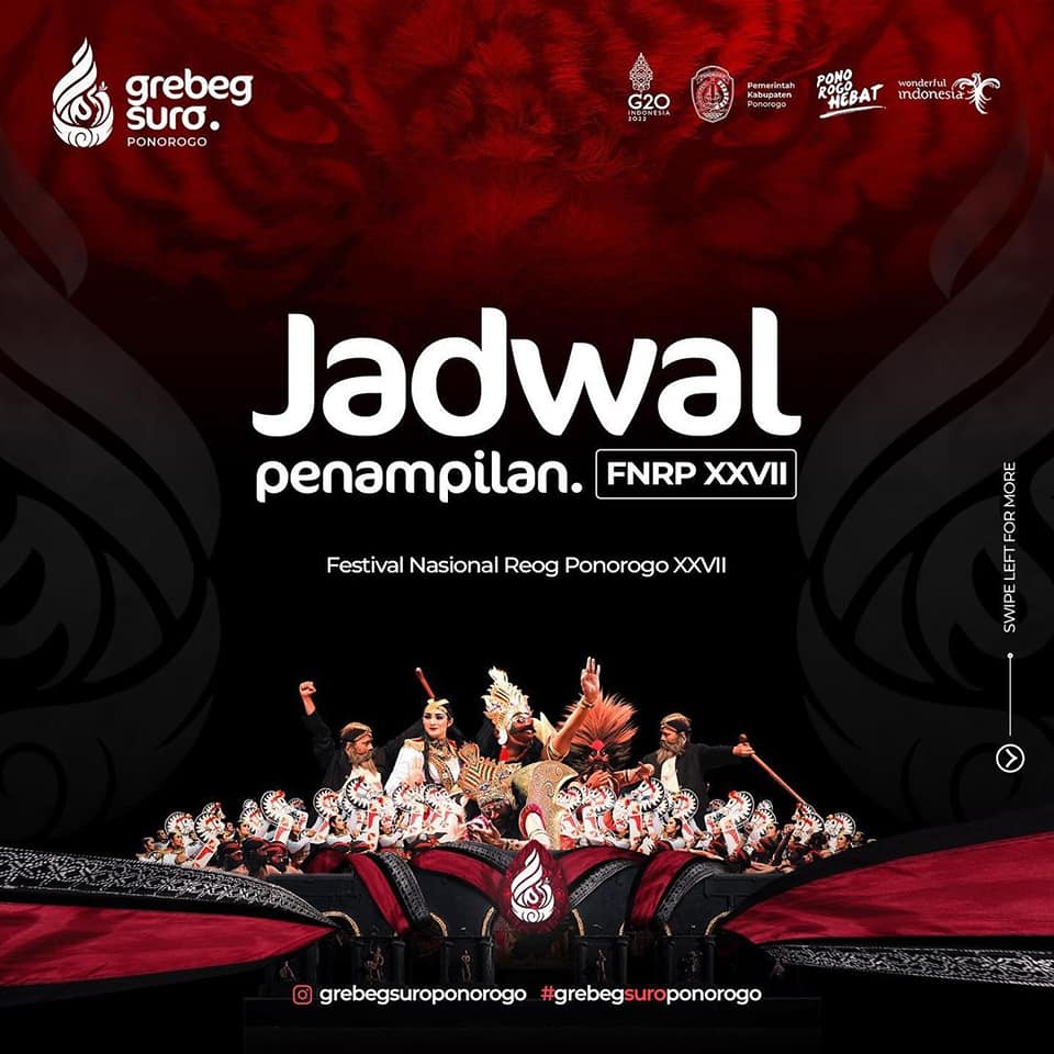 Jadwal Penampilan Grebeg Suro Ponorogo 2022