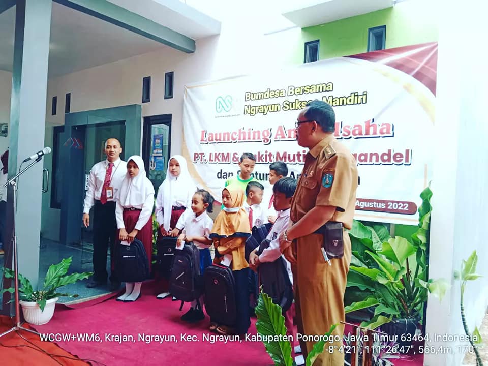 Launching anak usaha Bumdesa Bersama Ngrayun