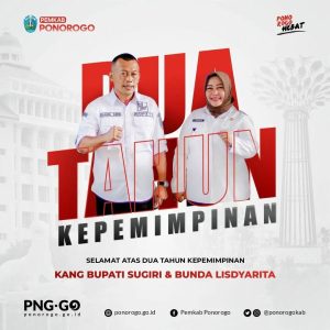Dua Tahun kepemimpinan Kang Bupati Sugiri Sancoko