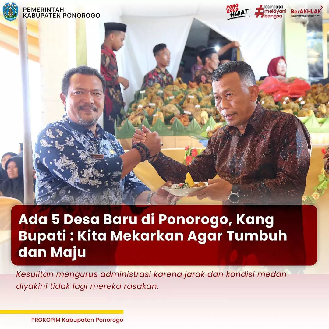 Pemekaran Desa di Kecamatan Ngrayun