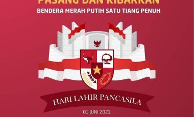 kibarkan bendera merah putih satu tiang penuh