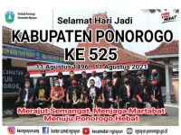 Selamat Hari Jadi Kabupaten Ponorogo ke 525