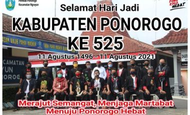 Selamat Hari Jadi Kabupaten Ponorogo ke 525 Selamat Hari Jadi Kabupaten Ponorogo ke 525