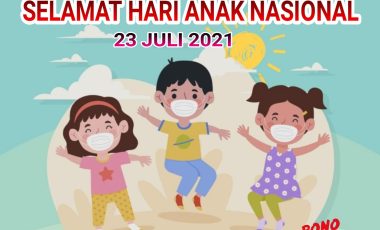 Selamat Hari Anak Nasional Tahun 2021