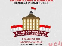 Serentak Pasang dan Kibarkan Bendera Merah Putih