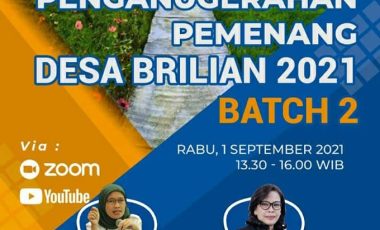 Pemenang Desa Brilian Batch 2 Tahun 2021